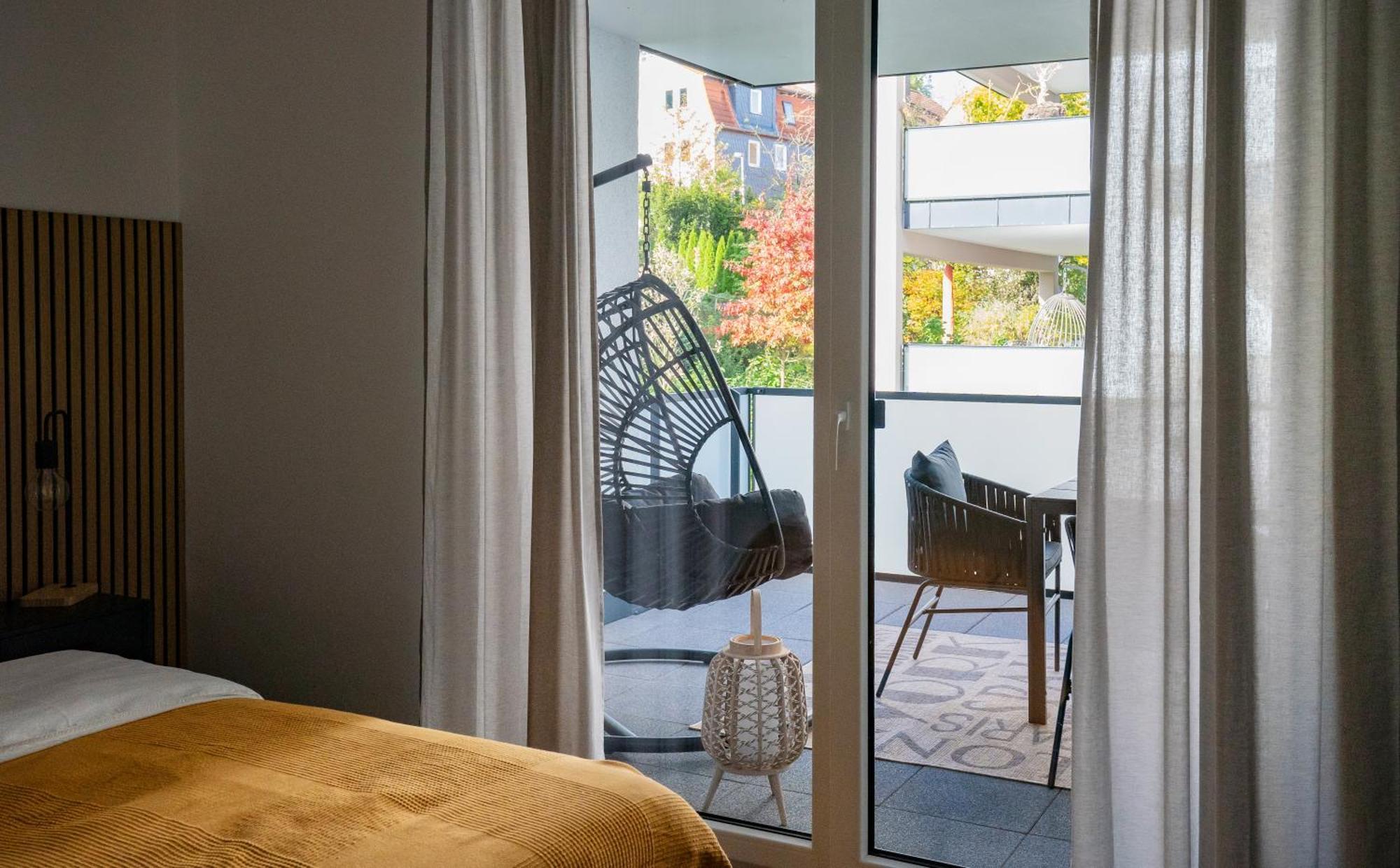 Reitz - Apartment I Zentrale Lage I Stellplatz I 55Qm I 2 Zimmer I Kueche I Bad I Terrasse バート・ヘルスフェルト エクステリア 写真
